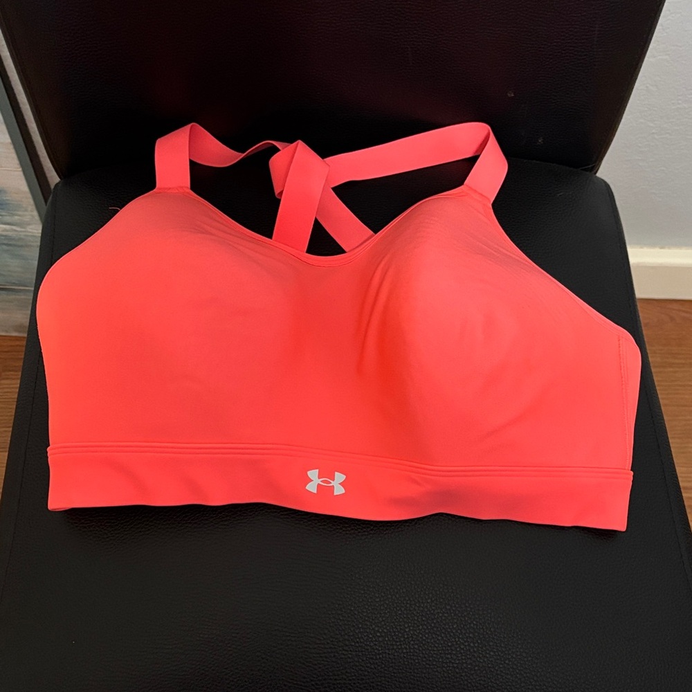 Under Armour Coral Sports Bra